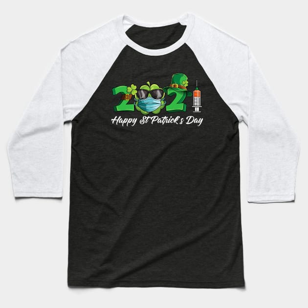 Happy St Patrick's Day 2021 - happy St Patty's Day 2021 T-Shirt Baseball T-Shirt by waterbrookpanders